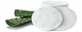 Aloe Vera LARGE Italian Cotton Pads - 120 Count - Anna Lisa Cotton